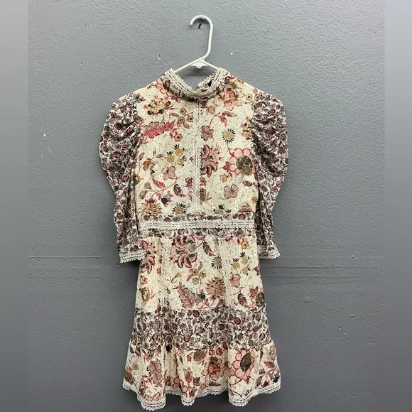 topshop floral lace dress Topshop - Mini Day Dress - Women - Nylon/Polyester - 8 US